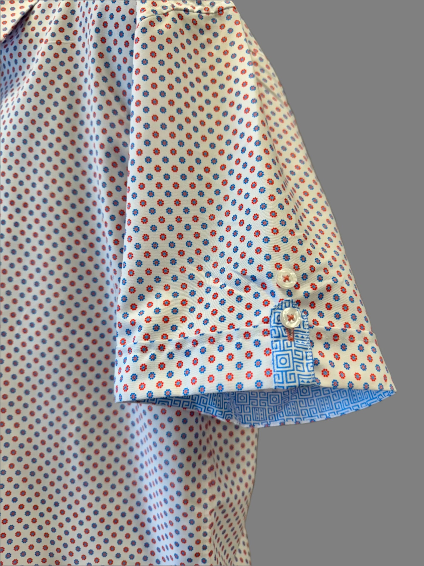Mens Shirt - Petallic Nautical