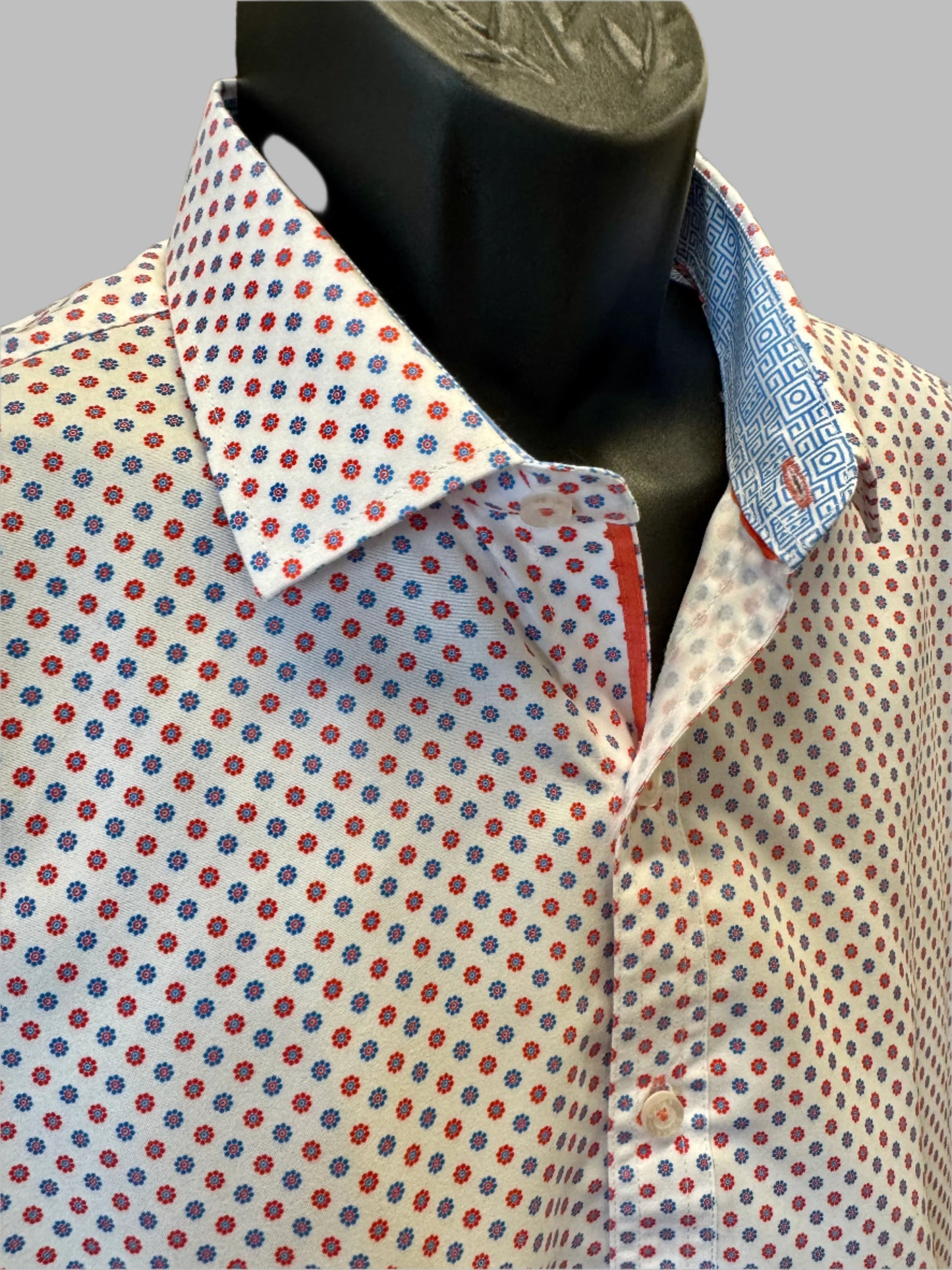 Mens Shirt - Petallic Nautical