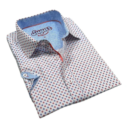 Mens Shirt - Petallic Nautical