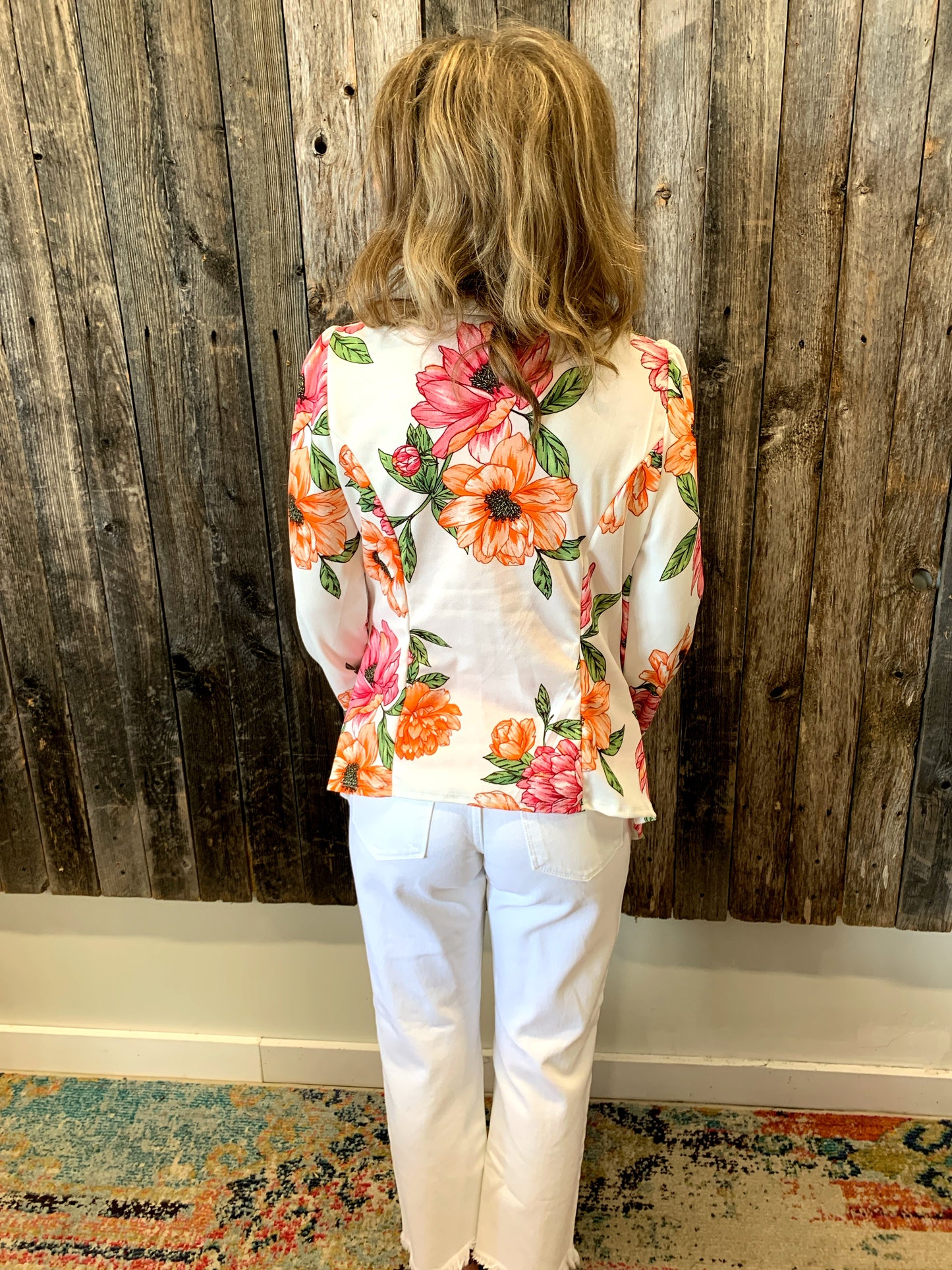 Floral Blazer